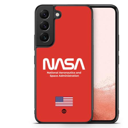 Bjornberry Skal Samsung Galaxy S22 Plus 5g -nasa Worm Röd