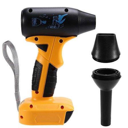 For Dewalt 18V 20V Batteri Elektrisk Høyeffekts Støvblåser 4 Gir Justerbar Trådløs Luftblåser Børsteløs