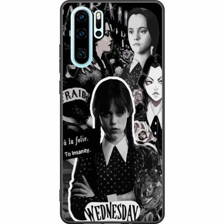 Huawei P30 Pro Svart Skal Wednesday Addams