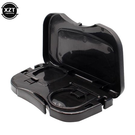 Bil Fällbart Bord Dryckeshållare Box+kopp Baksäte Bord Dryckeshållare Ställ Skrivbord Bil Styling Organizer Box| |