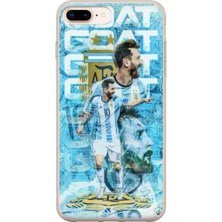 Apple iPhone 7 Plus Genomskinligt Skal Messi