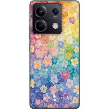 Kompatibelt Mobildeksel til Xiaomi Xiaomi Redmi Note 13 Pro Cactus and Friends – RainbowBloom