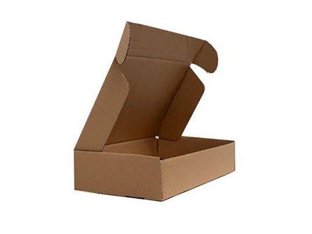 Boxon Självlåsande låda 250x170x55mm - Lyreco - Emballage och lagerutrustning - Lådor och well - E-handelslådor