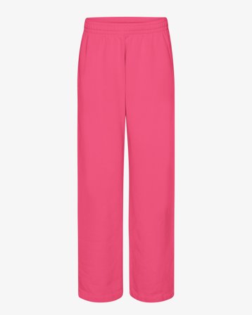 Organic Straight Leg Sweatpants - Bubblegum Pink XS