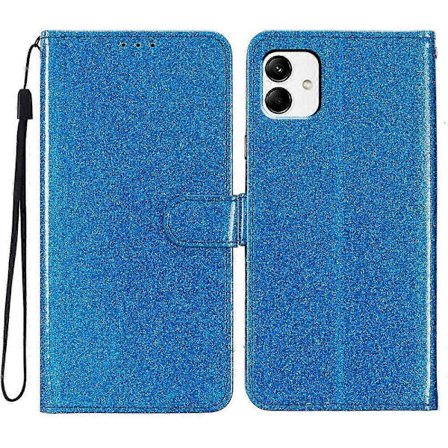 Glitter Puder Flip Läder Telefonfodral - Perfet