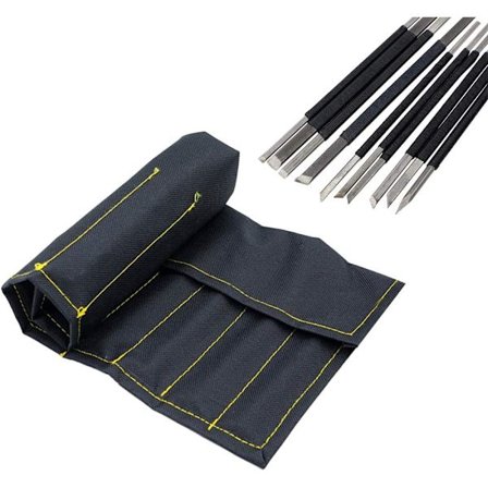 Stein-skjæreverktøy Black Line Høykarbonstål Graveringsverktøy Se