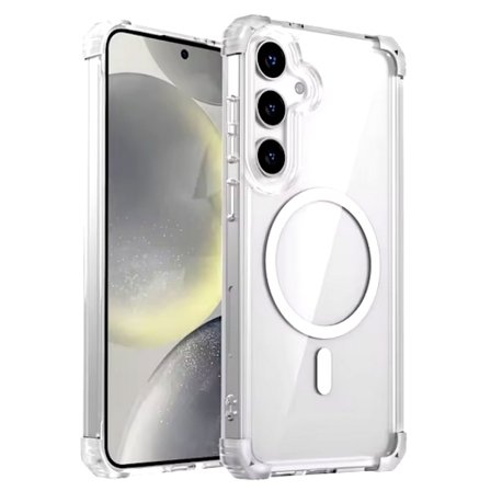 Samsung Galaxy S25 Plus / S24 Plus MagSafe-kompatibelt skal - Transparent