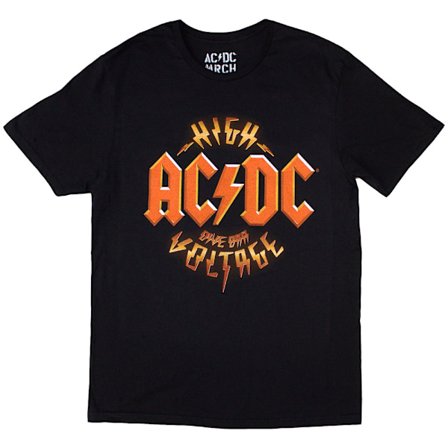 AC/DC Unisex Vuxen High Voltage Dive Bar Ryggtryck T-shirt 3XL
