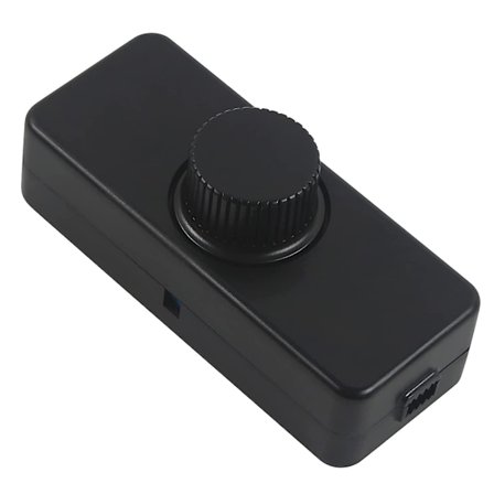 3-100w 220-240v LED-drejeknapdæmper til glødelamper, halogenlamper, justerbar LED-lysarmatur, sort