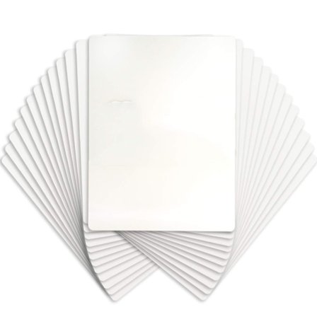 2-pakning store tavler for tørre tusjer - Perfekt for klasserom eller hjemmebruk, ideell for skriving og tegning