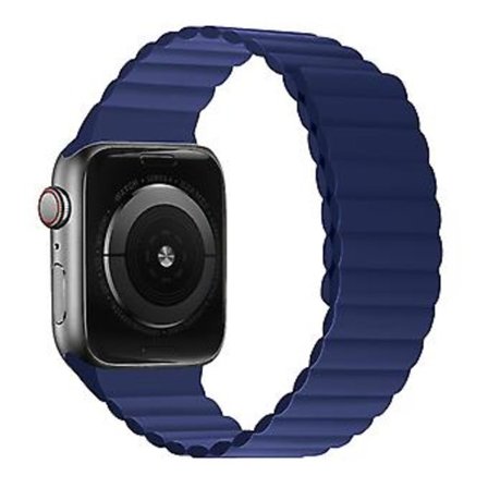 Armband till Apple Watch 7 45mm / 6&SE&5&4 44mm / 3&2&1 42mm (Blå)
