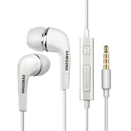 Samsung EHS64AVFWE Trådbundna Mini Jack 3,5 mm Stereo Hi-Fi Hörlurar - Vit (Bulk)
