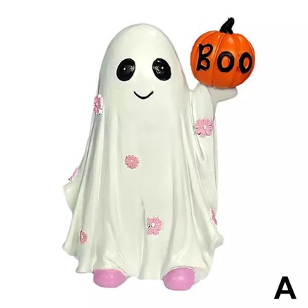 Pumpalykta-Spøkelse Resin Statue Spøkelse Klemmer Ornament, Ornament, Dekorasjoner