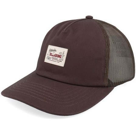 Billabong - Brun trucker Keps - Lounge Brown A-Frame Trucker @ Hatstore