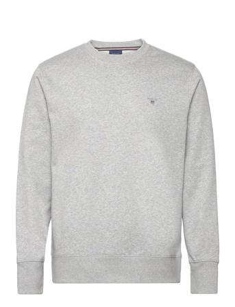 Reg Emb Original Shield C-Neck Grey GANT
