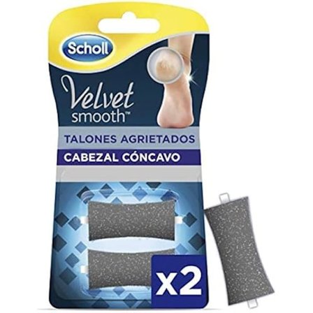 Lime elektrisk - Scholl Velvet Smooth - Revnede hæle - Hurtig pleje - Konkav hoved