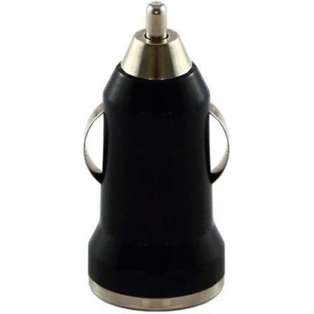 Laddare Bil - Phonillico - Kompatibel med Samsung Galaxy A3-A5-A8-A9 (2017-2018) - Micro USB - 1A - Svart