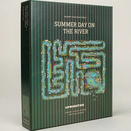 KANTSTYKKE PUSLESPIL Fuld Kant Puslespil Udfordring: Tilsyneladende Simpel, Men Faktisk Svær; Afslappende og Underholdende Kant P