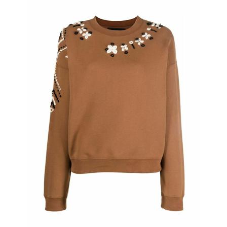 Ermanno Scervino Sweatshirts Brun, Dame