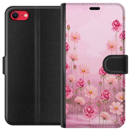 Yhteensopiva Lompakkokotelo Apple iPhone SE (2020) Petal Reverie Soft Blush
