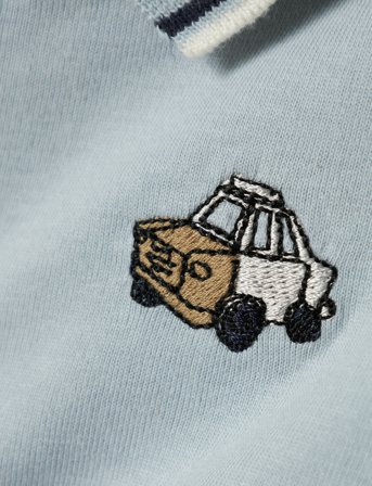 name it Nmmdakan Ss Polo - Blue - 86