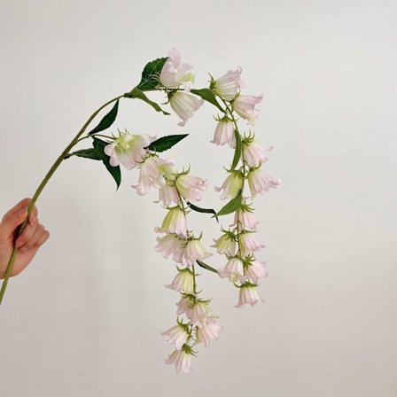 Kunstige liljekonvalblomster i vase, realistisk falsk blomsterarrangement til borddekoration - kunstige grønne planter til Airbnb, Sho