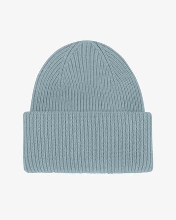 Merino Wool Hat - Stone Blue - Male - One Size