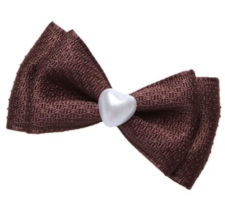 Heart pearl bow Hairpin - Borstar & Kammar, Pälsvård, Schampoo- & Balsam, Hårband & Hårsnoddar på Doggie.se