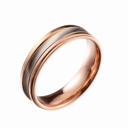 Rostfritt stål ring förlovning