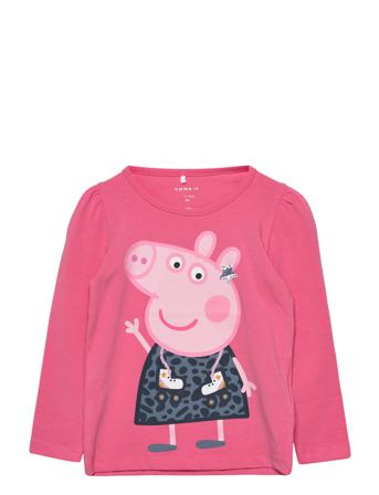 Nmfjimina Peppapig Ls Top Pep Langærmet T-shirt Lyserød Name It