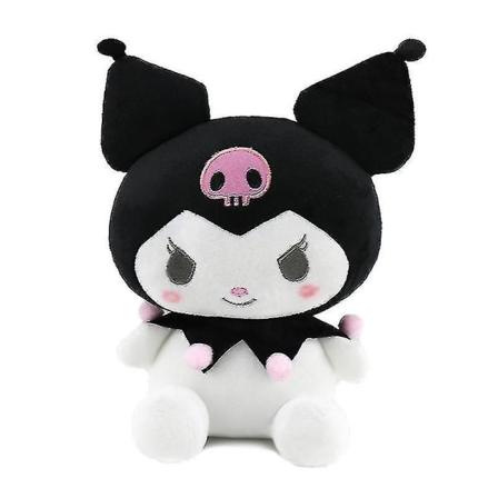 Rion søt klem pute plysj utstoppet Kuromi karakter utstoppet pute samling (FMYED) Classic Black