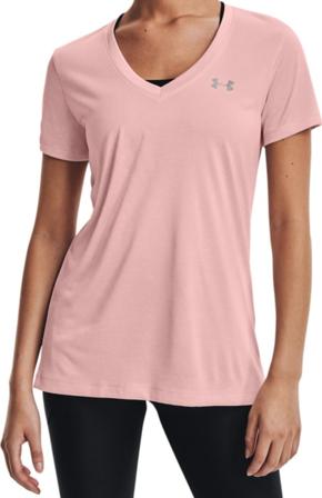 Under Armour Women's Tech SS Tee Women Short sleeved fitness sweater Pink XS