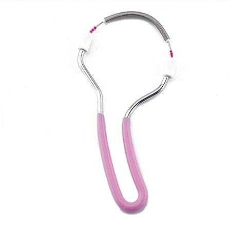 1 stk. Sikker håndholdt fjeder-rulle til fjernelse af ansigtshår hos kvinder, epilator, skønhedsepilationsrulle, ansigtsplejemassage, makeupværktøjer