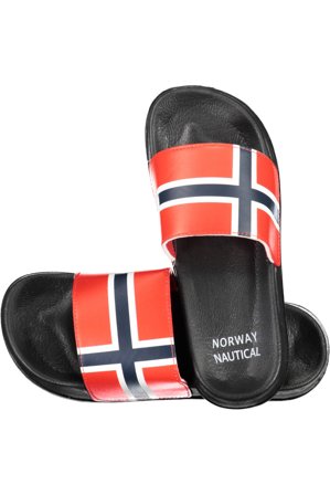 Norway 1963 Calzatura Ciabatta Uomo Nero