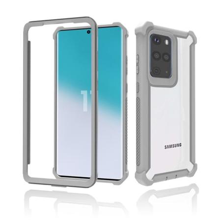 Samsung Galaxy S20 Plus - Beskyttende stilfuldt cover Grå