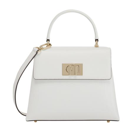 Furla, Handbags Wit, Dames, Maat:ONE Size,leer,Bedrukt