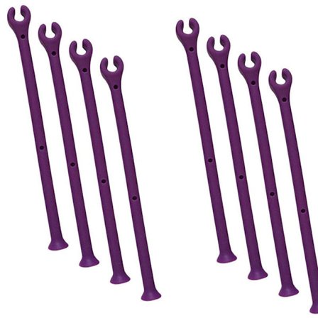 Diskmaskinsglashållare set - silikon vinglas diskmaskin h