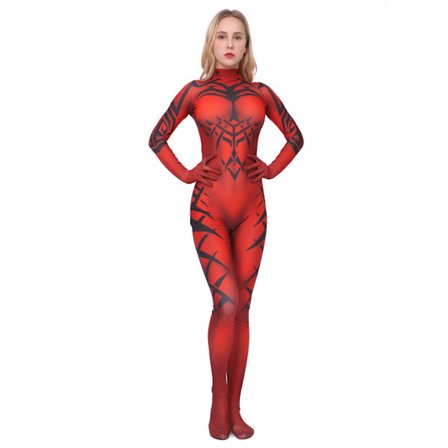 Naisten Darth Talon Cosplay-asu Darth Talon Bodysuit Jumpsuit