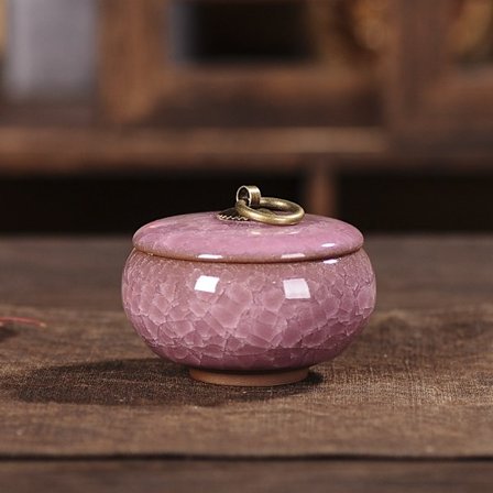 Husdyrsurne til aske Kat Mini Pet Memorial Sten Keramik Urne til katteaske Dyrebegravelsesurne Menneskekremering Kaniner Husdyrprodukter