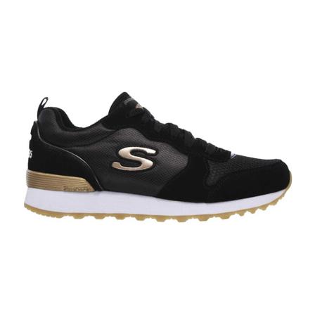 Skechers, 85-Goldn Gurl 111/Blk Zwart, Dames, Maat:42 EU
