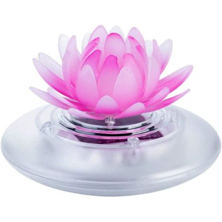 Pool flytande ljus vattentät pool flytande damm ljus lotus solcellslampa för simbassäng damm gar