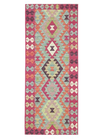 Krista Alfombra Para Interiores/Exteriores Lavable 80X200 Pequeño Multicolor Pasillo