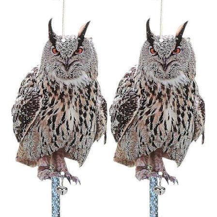 Karkota linnut pois heijastavalla pöllöpelottimella patioiden katoille ja ikkunoille