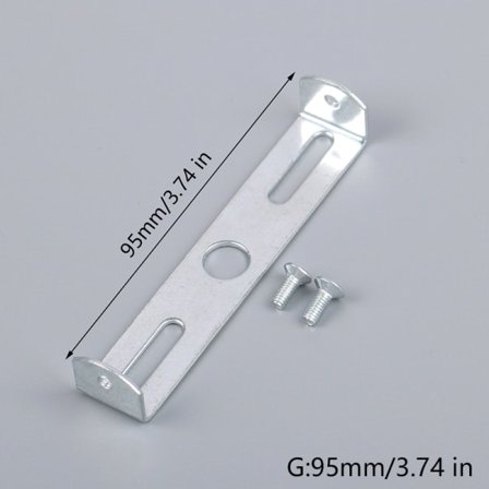 Fäste Takplatta montering med fasta skruvar Taklampa CG