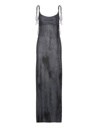 Weekday Strap Maxi Dress - Grey - S