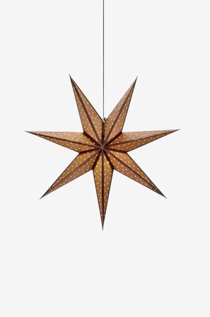 Markslöjd - GLITTER Pendel Stjerne 75 cm - Bronze - Adventsstjerner - Fra Homeroom