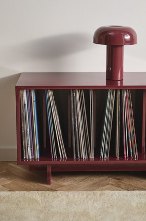 Jotex - Sidebord Burgunder - AWARA - Kjøp Skjenker og avlastningsbord hos Jotex