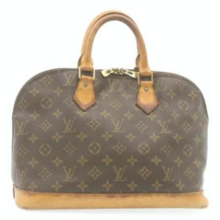 Louis Vuitton Vintage, Pre-owned Bag Bruin, Dames, Maat:ONE Size,leather