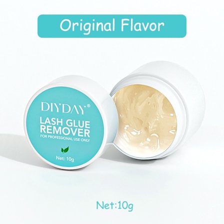 DIYDAY Eyelash Lim Remover Ingen irritation Ultrasnabb rengöring Lash Cream Säker för känsliga ögon Enkel borttagning för lösfransar