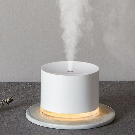 Aroma Diffuser Luftfukter Bærbar Oppladbar Eterisk Olje, 1 stk, Hvit